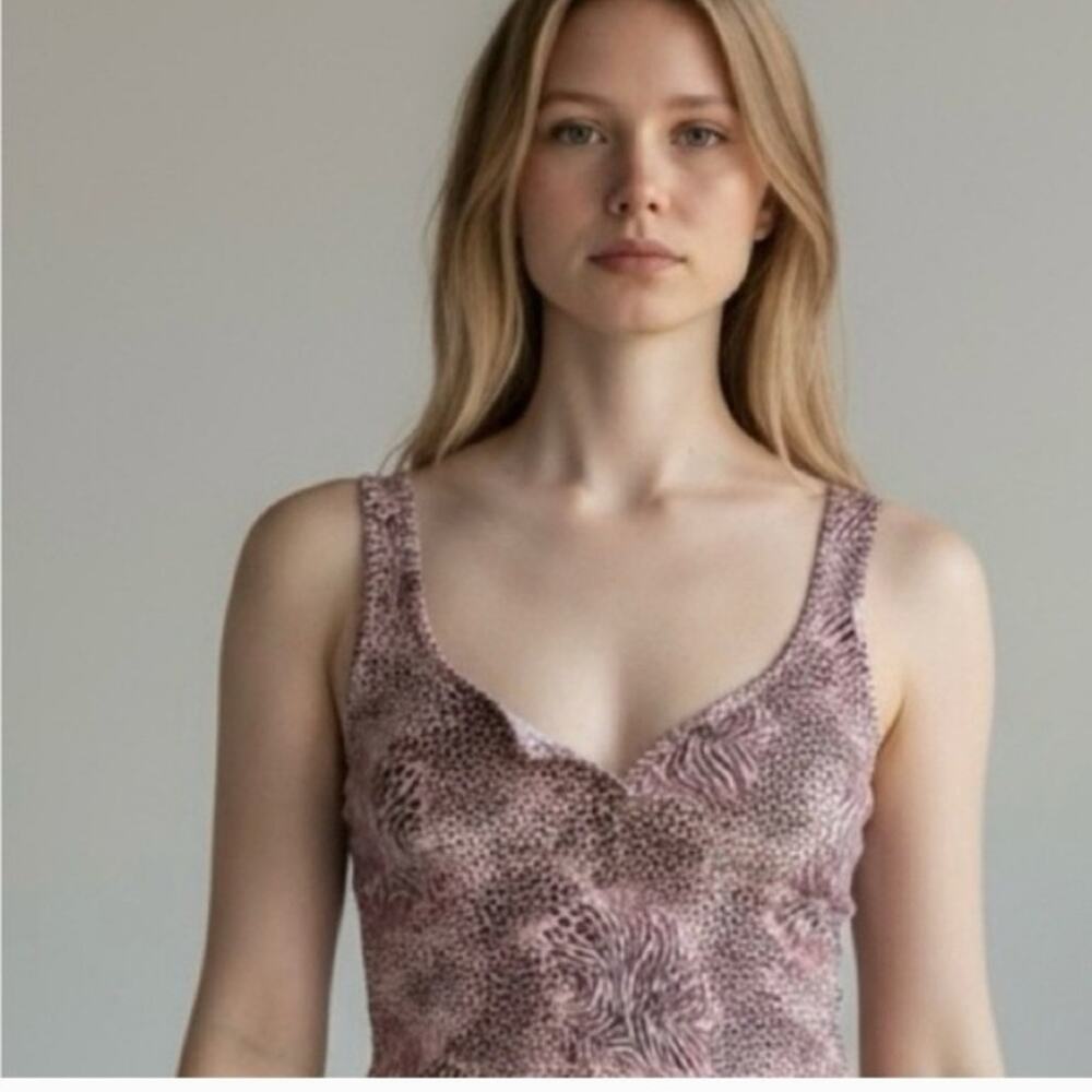 SKIMS Sleep Tank in the Bloom Multi Animal print Unreleased Print size Medium NW